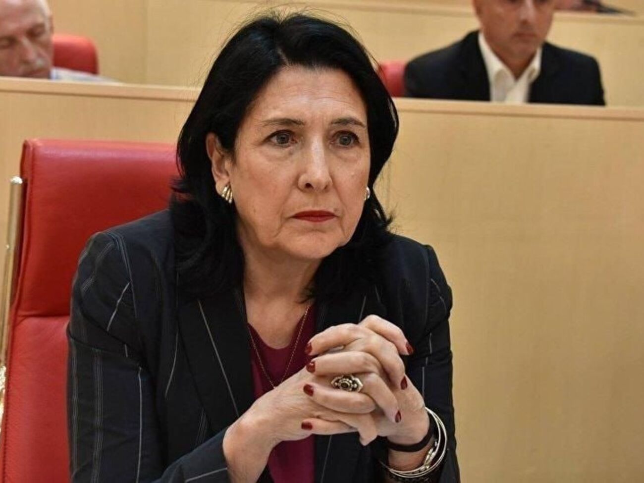 Зурабишвили выступит в законодательном органе перед голосованием