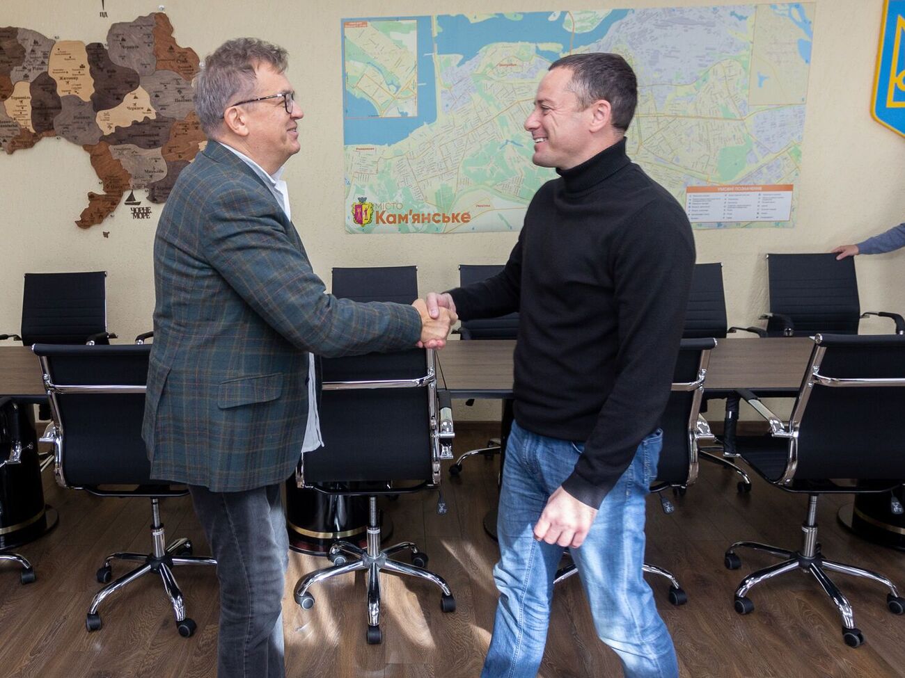 18 жовтня в Кам'янське приїхали представники Мінінфраструктури, ПРООН та Агентства ООН із розвитку