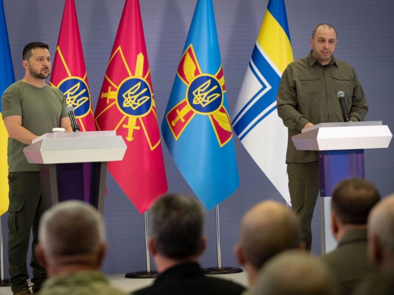 Зеленський повідомив, що 18 жовтня провів нараду з Умєровим