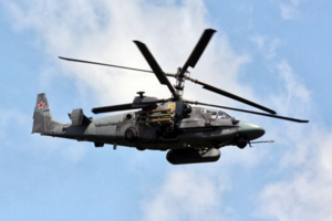 Російські Ка-52 обстрілюють позиції ЗСУ з далеких дистанцій, не заходячи в зону ураження української ППО