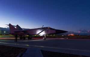 Путин сказал 18 октября, что МиГ-31 с "Кинжалами" начинают нести дежурство в воздушном пространстве над Черным морем