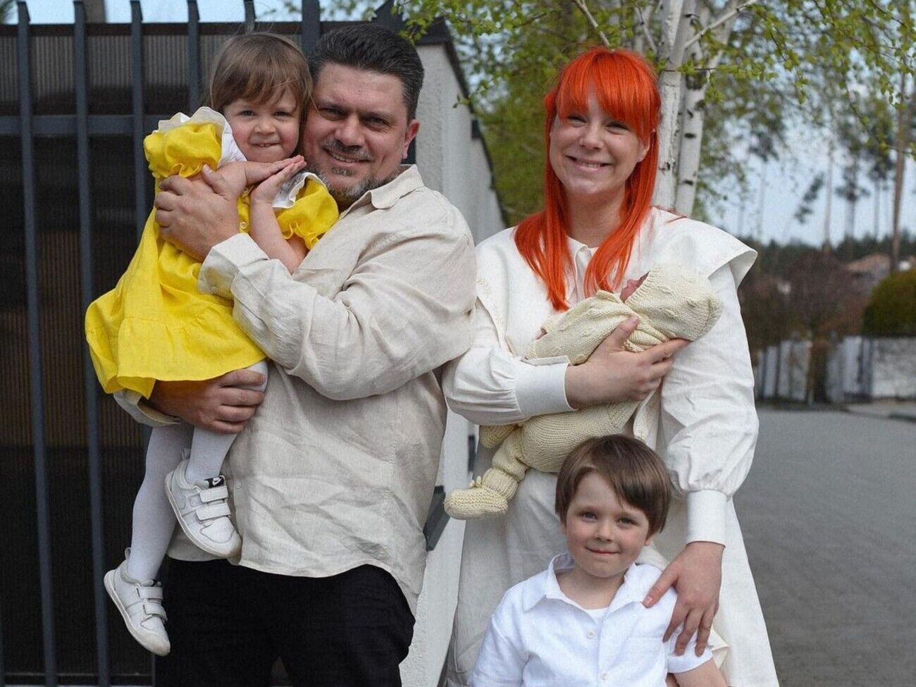 Тарабарова вместе с мужем воспитывает троих детей