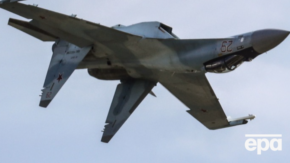 З'явилися фото й відео, які підтверджують знищення росіянами власного винищувача під Токмаком