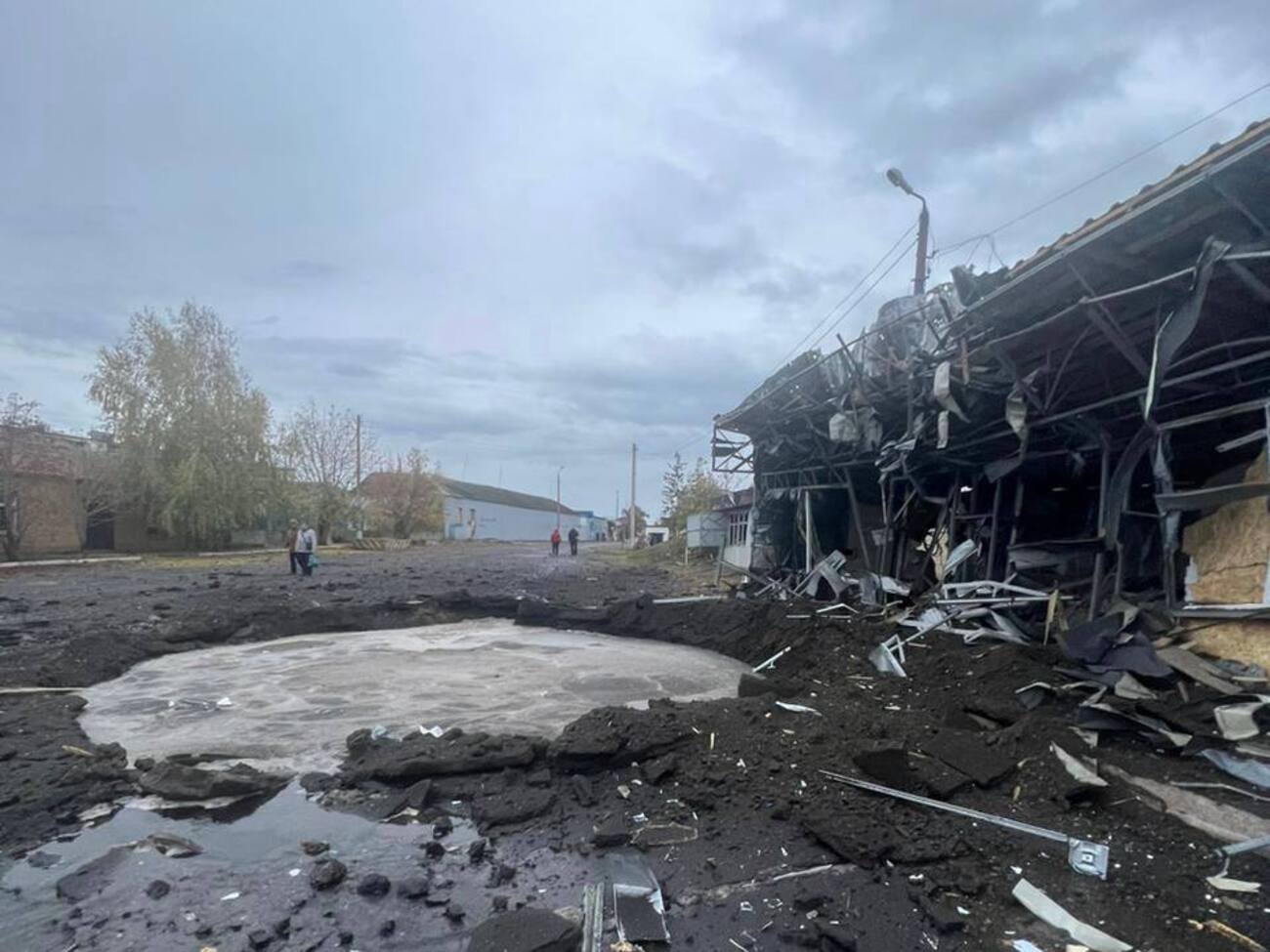 Синєгубов показав свіжі наслідки атак окупантів на Харківську область