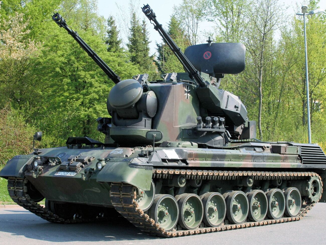 Украина получит три зенитные установки Gepard