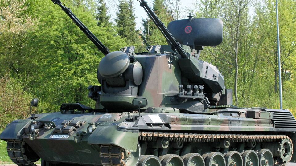 Украина получит три зенитные установки Gepard