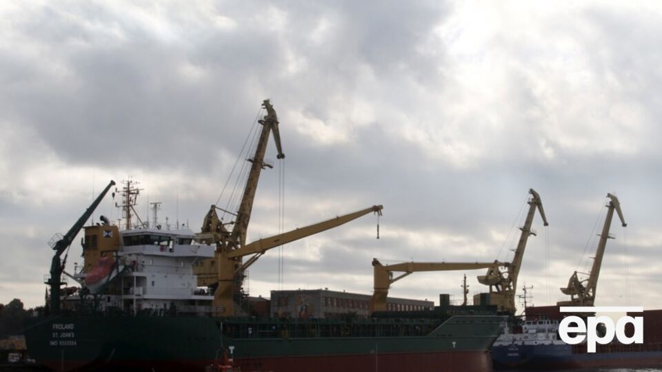 Украинское зерно было доставлено в порт Риги по железной дороге