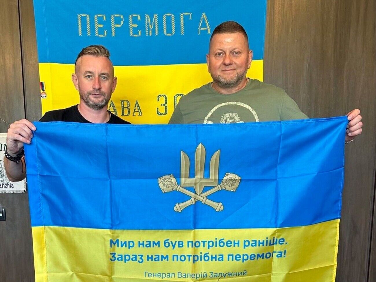 Жадан особисто познайомився із Залужним навесні 2023 року