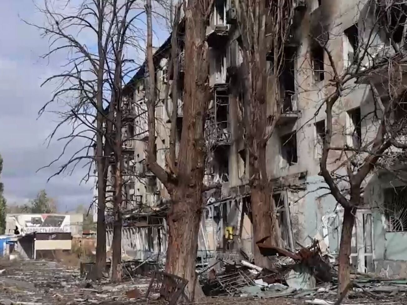 В Авдеевке еще находятся гражданские люди