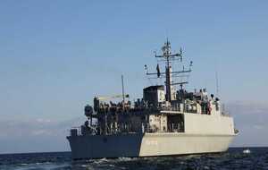 В мероприятии участвуют украинские противоминные корабли "Черкассы" и "Чернигов"