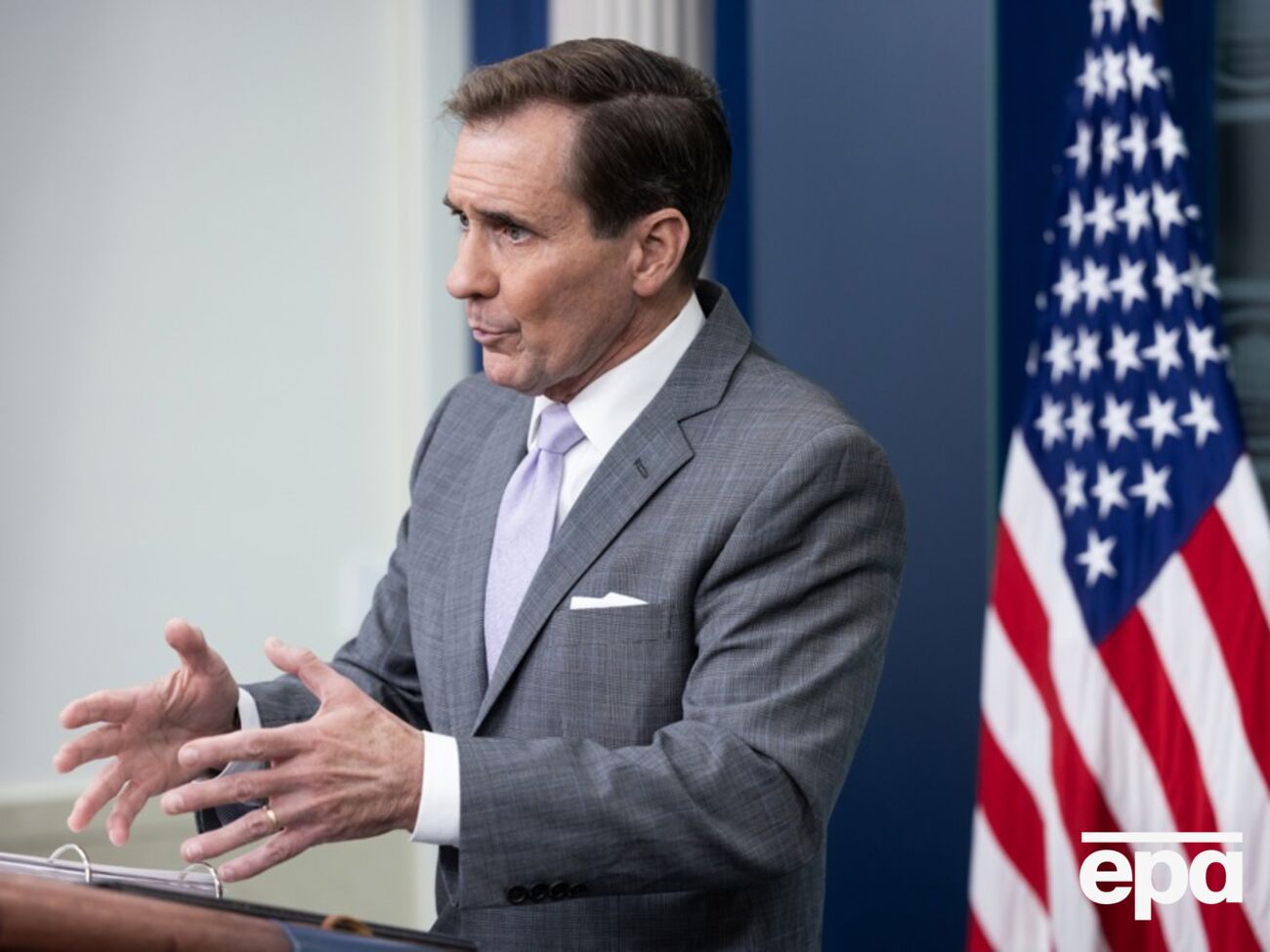 Кірбі не став уточнювати кількості військових радників зі США, яких відрядили в Ізраїль
