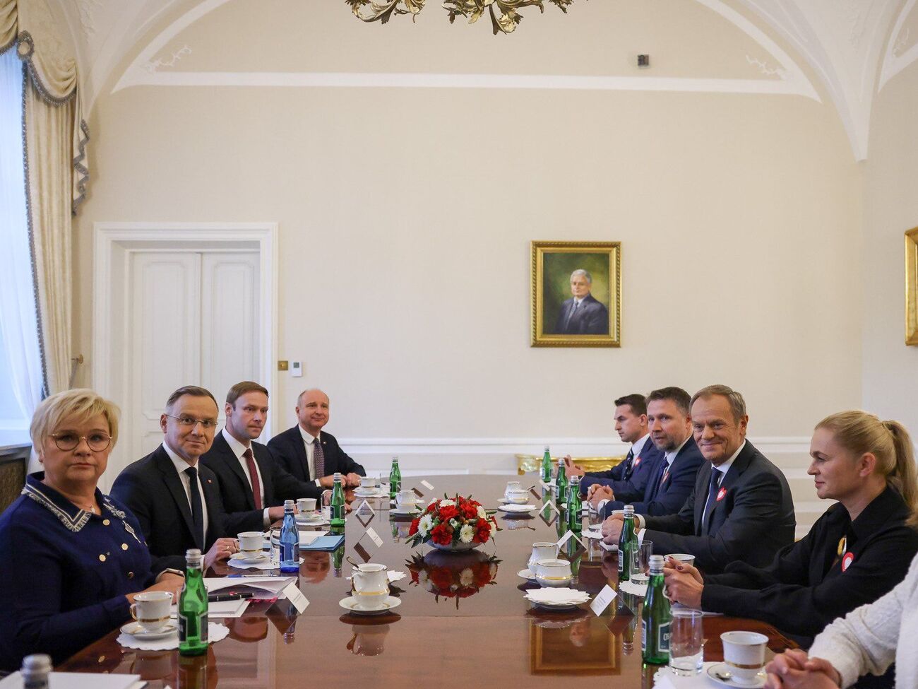 Дуда 24 жовтня провів консультації з представниками "Громадянської коаліції", зазначили в канцелярії президента Польщі