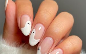 Привидений можно нарисовать одним движением кисти