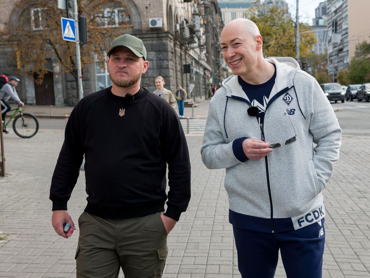 Гордон записав інтерв'ю з Алієвим, гуляючи Києвом