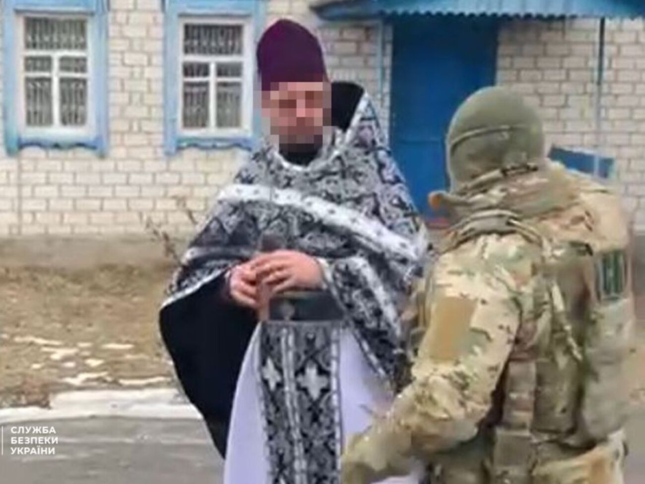 Священника задержали за передачу информации оккупантам