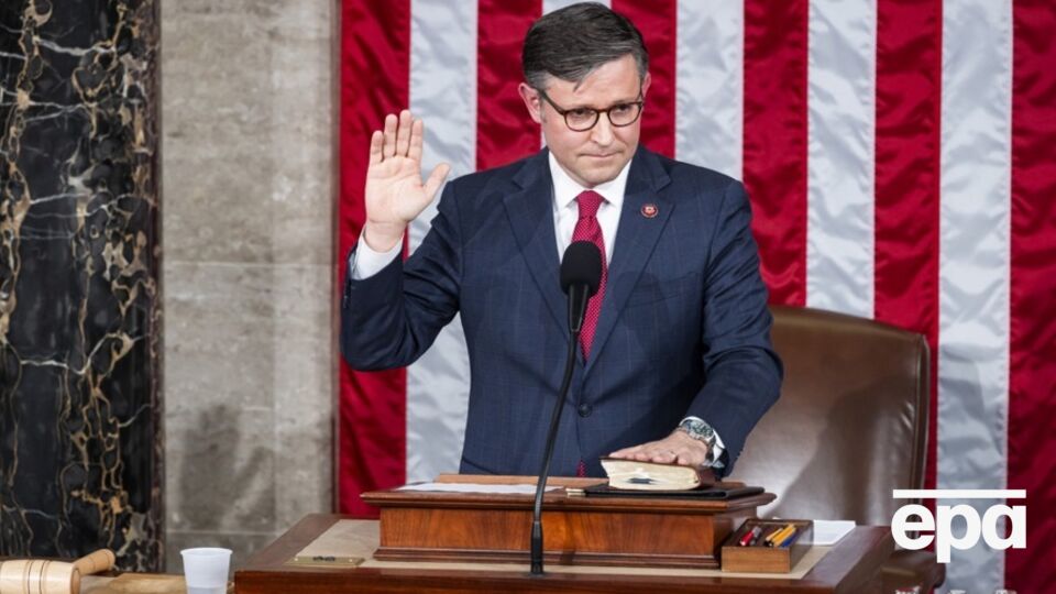 Палата представників у Конгресі США обрала Джонсона новим спікером 25 жовтня