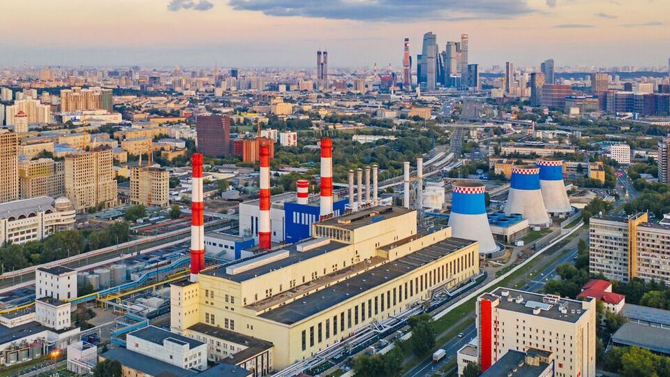 На московской ТЭЦ-16 произошел пожар