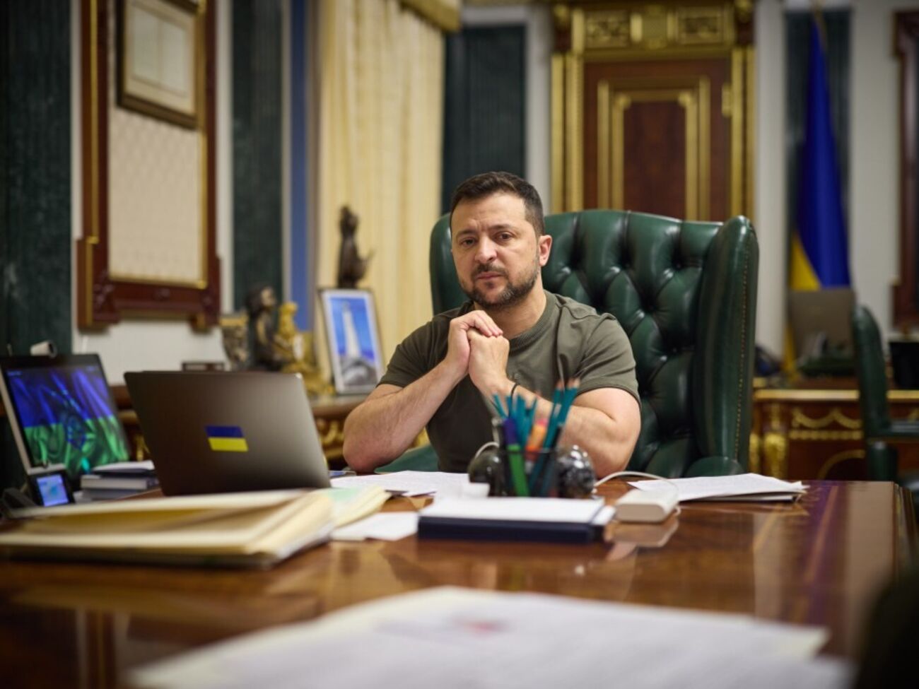 Зеленский 26 октября провел телефонный разговор с Фредериксен