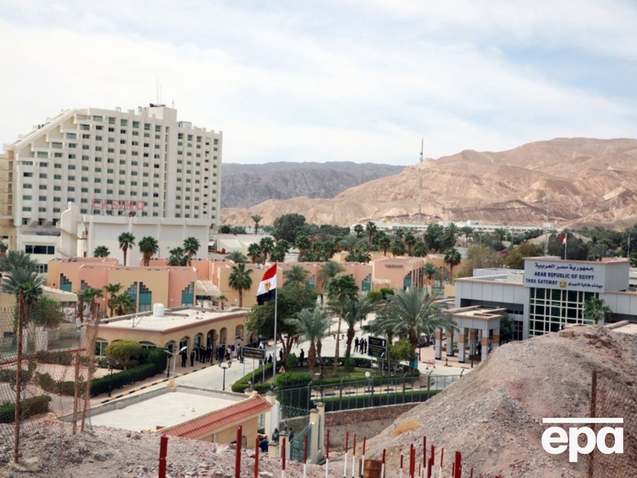 У єгипетській Табі впала ракета