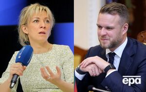 Захарова обурилася словами Ландсбергіса про необхідність існування опозиції Путіну