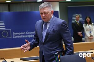 ЗМІ повідомляли, що Фіцо (на фото) і прем'єр Угорщини на саміті лідерів ЄС виступили проти виділення Україні €50 млрд