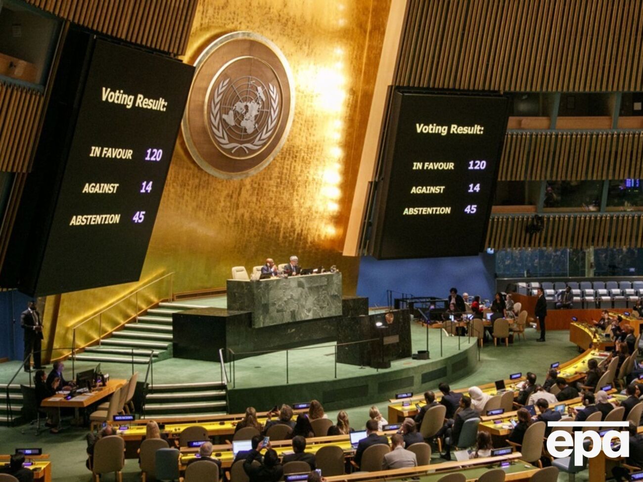 Генасамблея ООН ухвалила резолюцію Йорданії