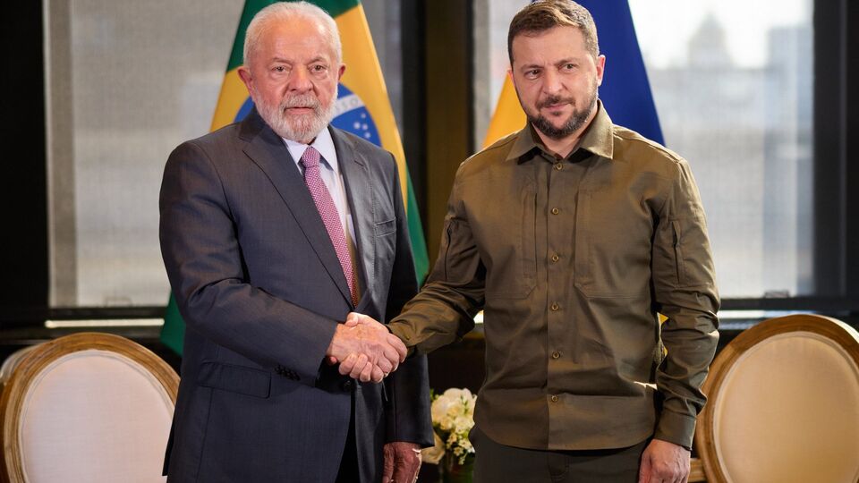 Перша зустріч Зеленського з президентом Бразилії Лулою да Сілвою відбулася на полях 78-ї сесії Генасамблеї ООН 20 вересня