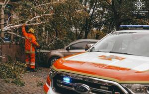 Из-за непогоды в Киевской области обесточена 4081 трансформаторная подстанция