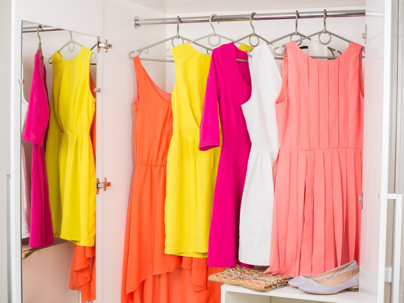 По словам эксперта, платья по фигуре и расклешенные платья подходят всем типам фигур