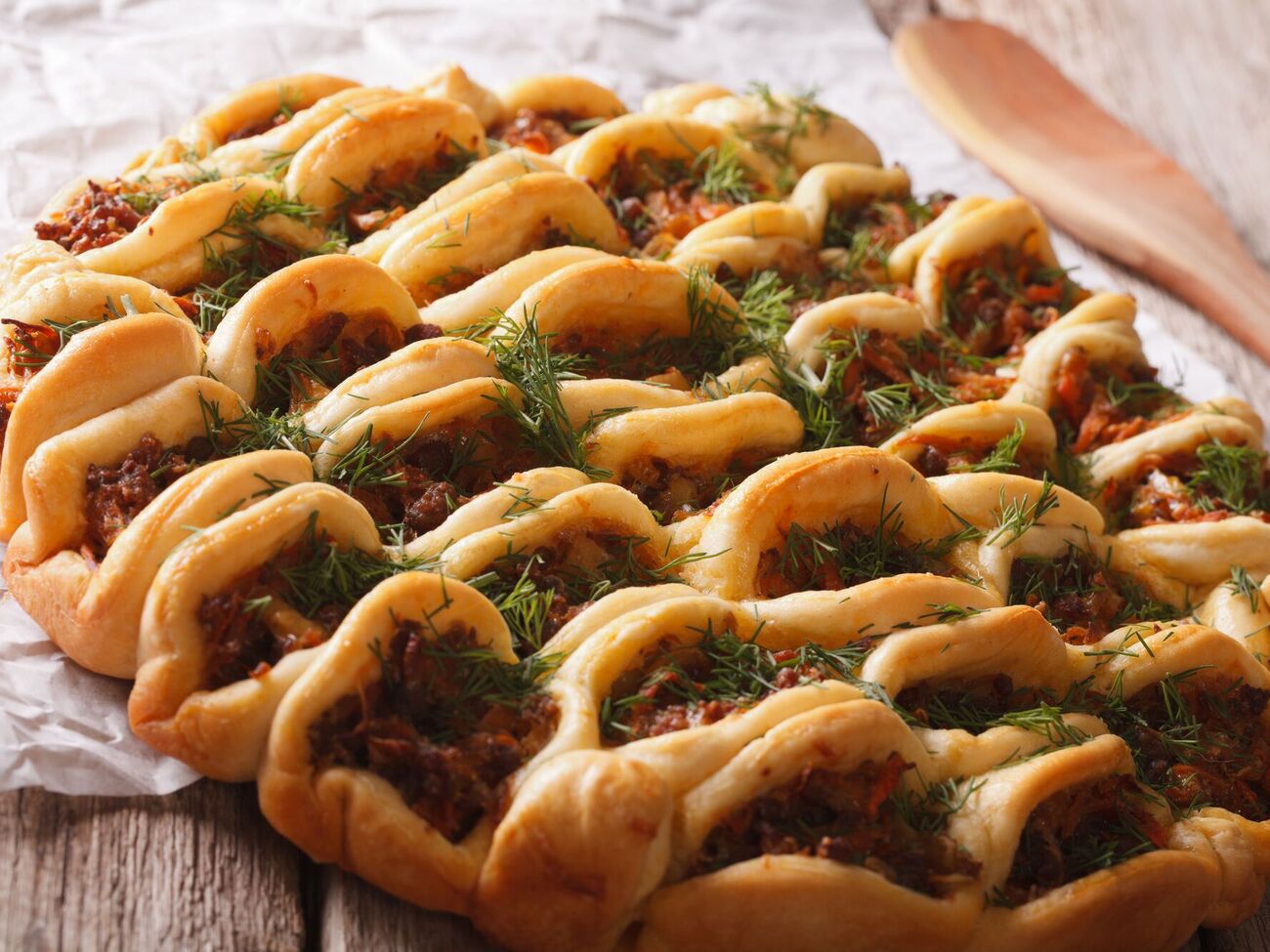 Этот пирог не требует замешивания теста