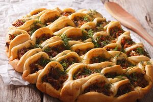 Этот пирог не требует замешивания теста