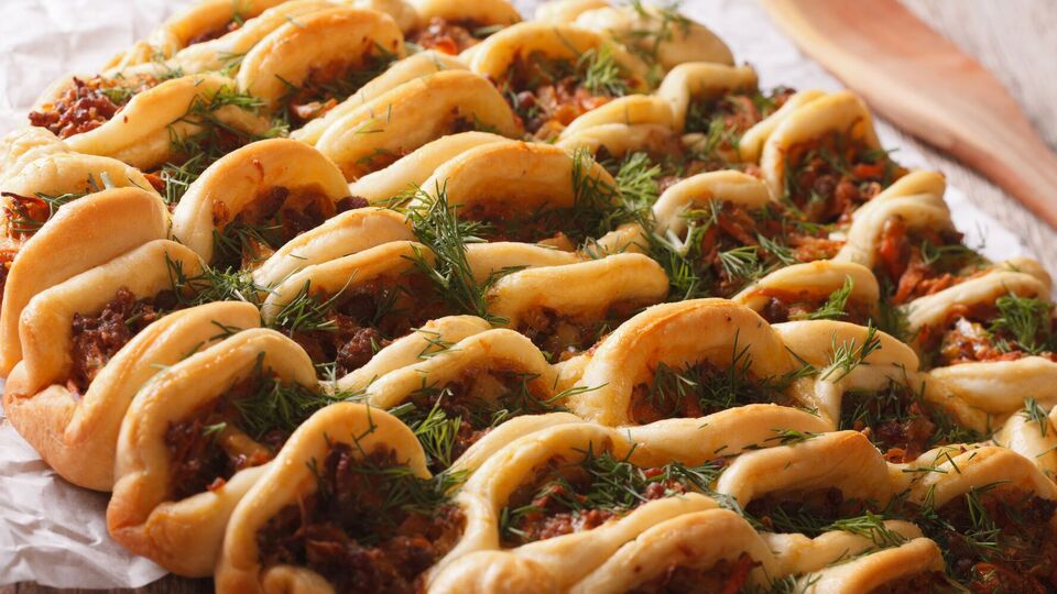 Этот пирог не требует замешивания теста