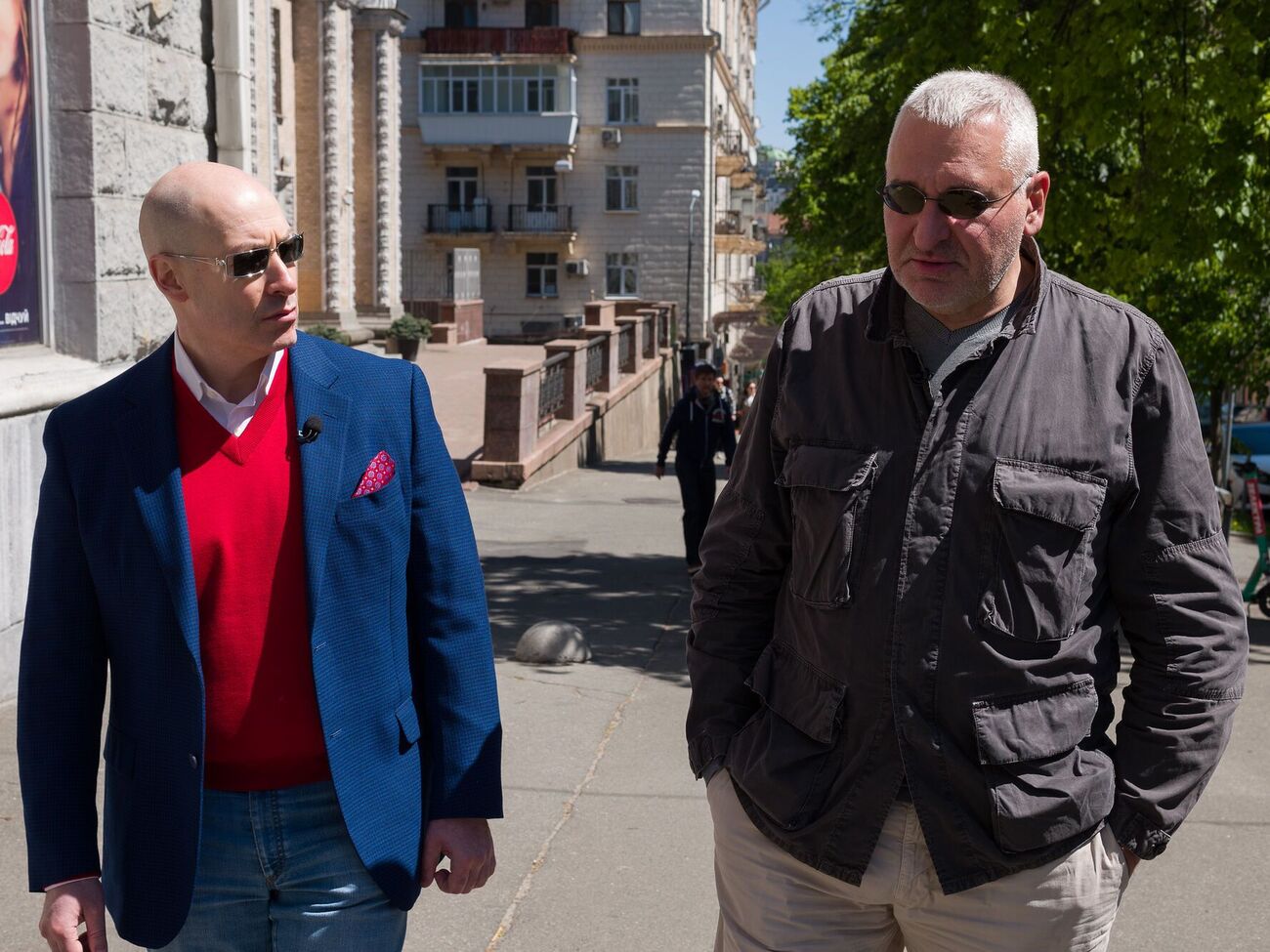 Гордон и Фейгин обсудили последние события в Украине и в мире