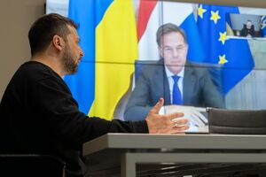 Зеленский показал свое общение с Рютте