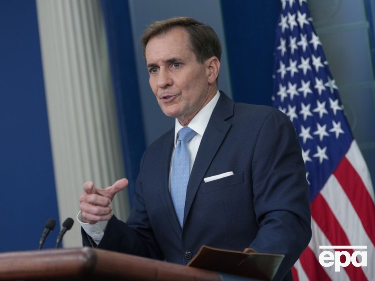 Кирби отметил, что приблизительно через две недели погодные условия ухудшатся