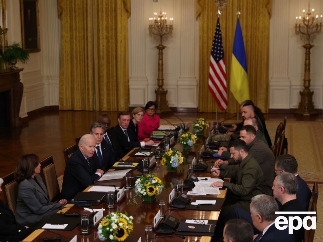 Байден заявил, что Соединенные Штаты "ни при каких обстоятельствах" не могут допустить прекращения поддержки Украины