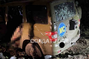 В Нагорном Карабахе расстреляли машину, а в ней – пятерых российских миротворцев