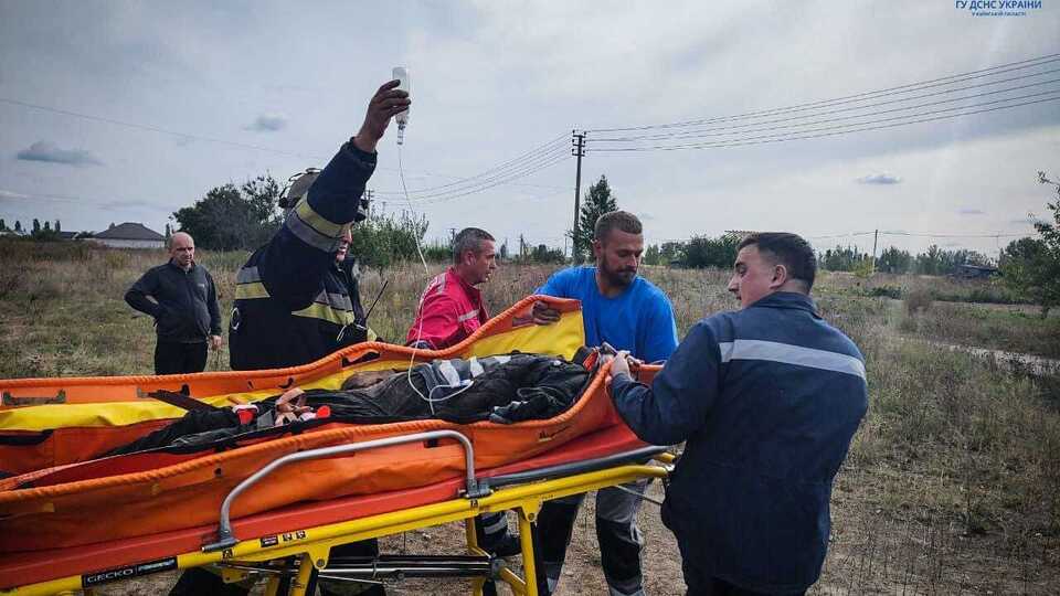 Один пострадавший в тяжелом состоянии доставлен в киевскую больницу