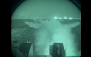 Оккупанты пытались преследовать спецназовцев на надводных быстроходных патрульных катерах с поддержкой авиации, отметили в ГУР МО