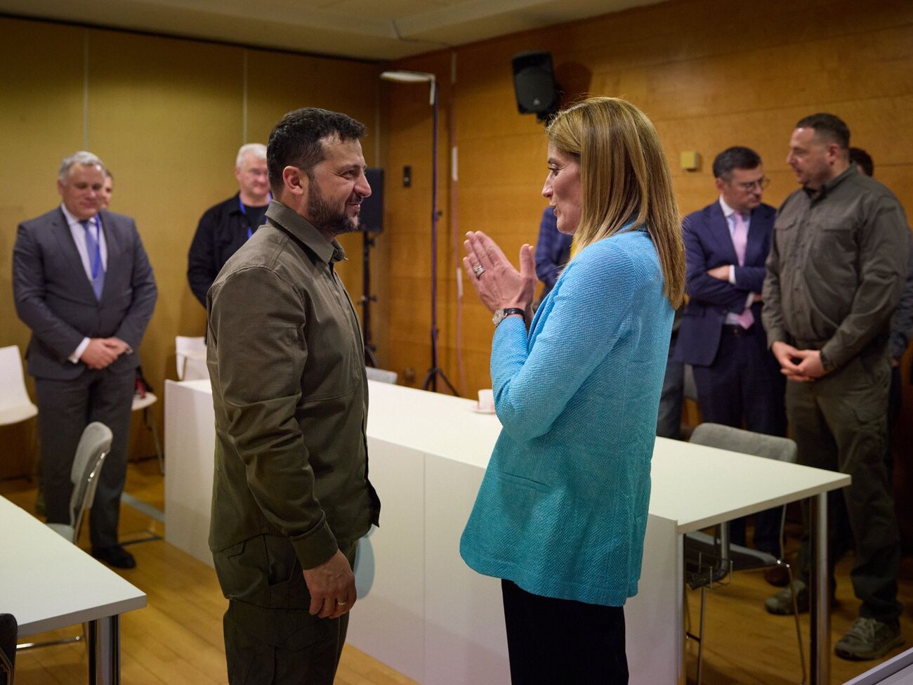 Зеленський 5 жовтня у Гранаді провів зустріч із Метсолою