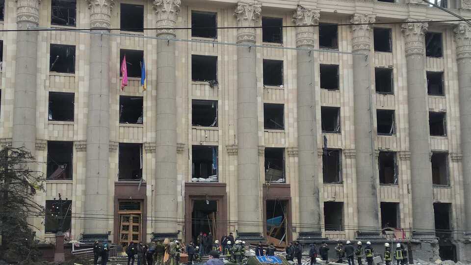В центре Харькова утром прозвучали взрывы