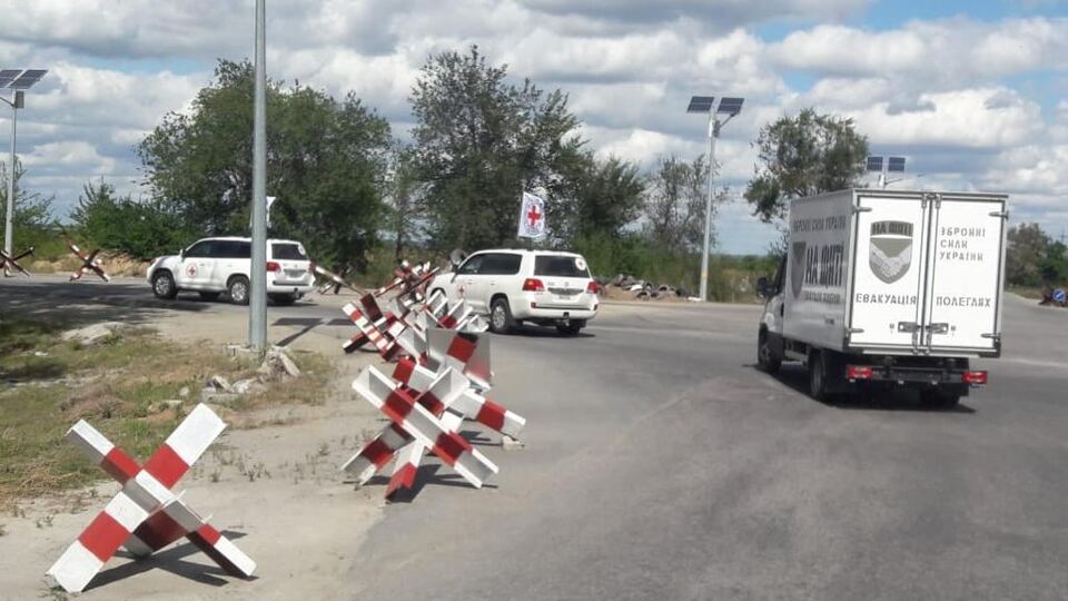 Українська сторона повернула тіла загиблих захисників