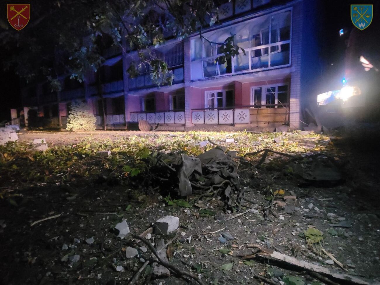 В Одеському районі влучання сталося по будівлі пансіонату, зазначили в ОВА