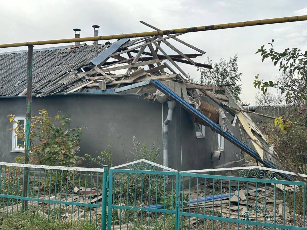 В Запорожской области за сутки поступило 11 сообщений о разрушении жилых домов и объектов инфраструктуры