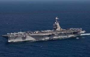 СМИ называют USS Gerald R. Ford "новейшим и самым совершенным" авианосцем США