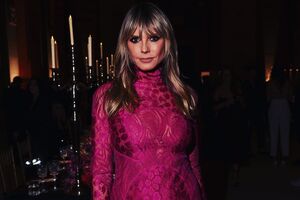 Клум віддає перевагу волоссю середньої довжини