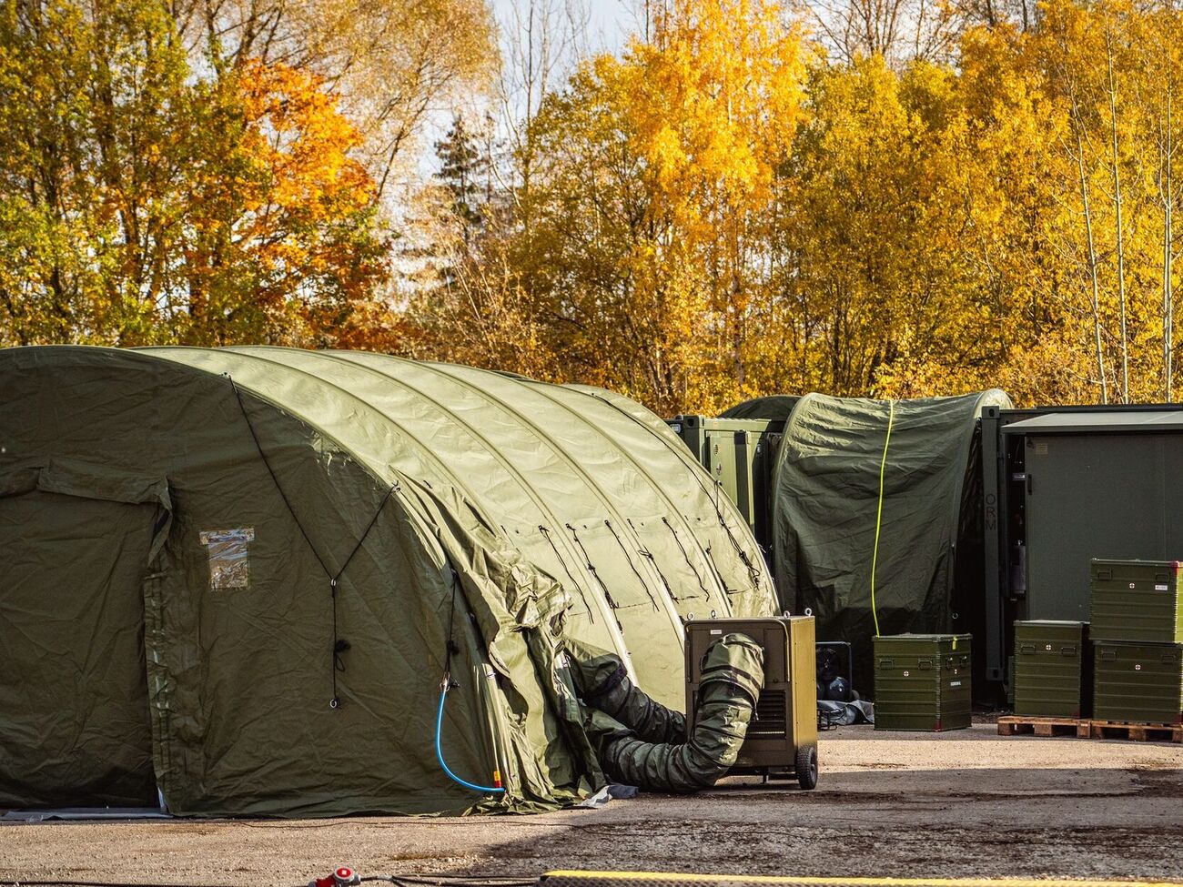 Полевые госпитали были четким и конкретным запросом о помощи со стороны Украины, отметили в минобороны Эстонии