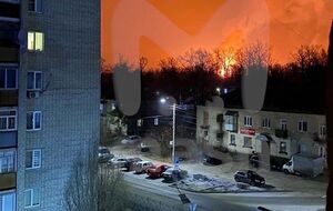 Под Тамбовом произошел взрыв и пожар