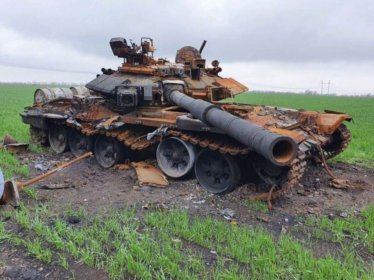 ЗСУ підбили "Стугною" російський Т-90