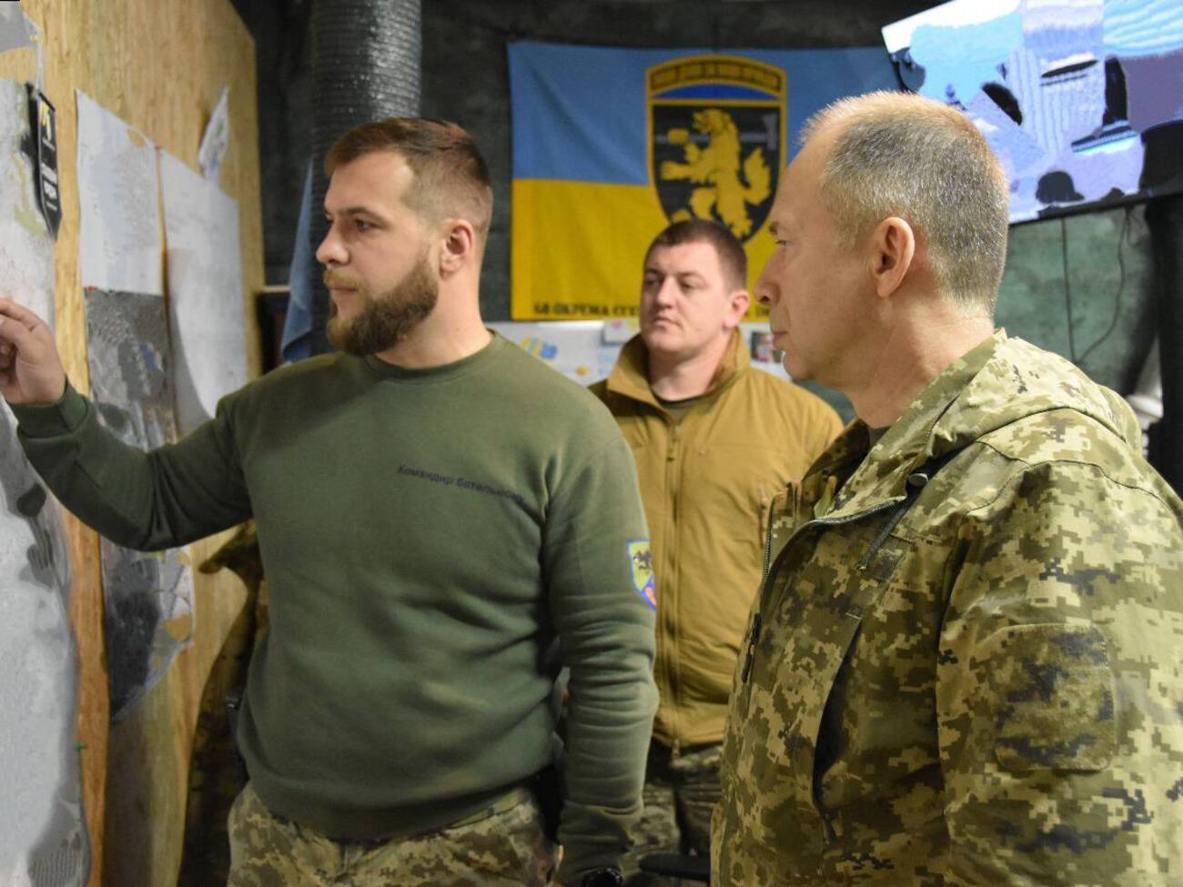 Сырский проверил ход подготовки воинских частей и подразделений, которые восстанавливают боеспособность